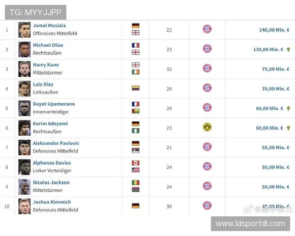 德甲目前最贵的球队及其球员身价与投资比例分析 德甲目前最贵的球队及其球员身价与投资比例分析